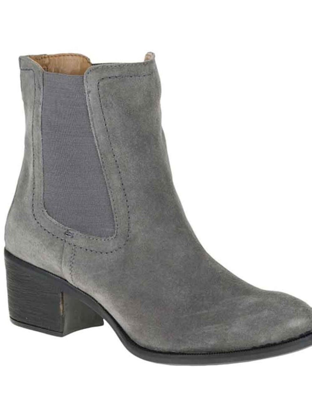 Hush Puppies - Landa Nellie - Smoke Gray Suede Boots